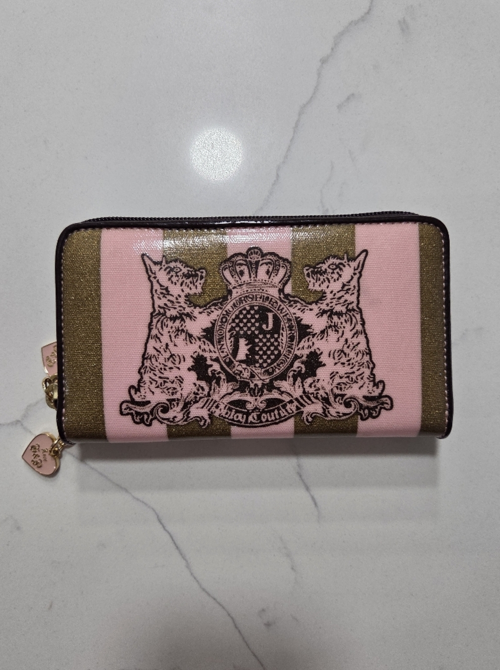 Vintage Juicy Couture Scotties Makeup/Brush Wallet NWOT